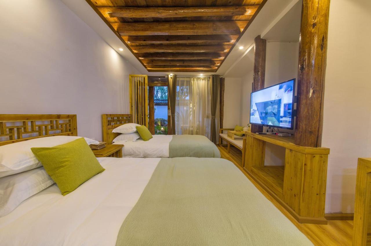 桐墅客栈 Lijiang Village House Екстер'єр фото